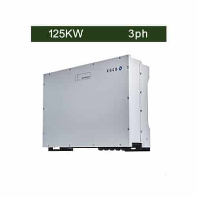 اینورتر متصل به شبکه 125 کیلووات سه فاز KACO مدل blueplanet 125 NX3
